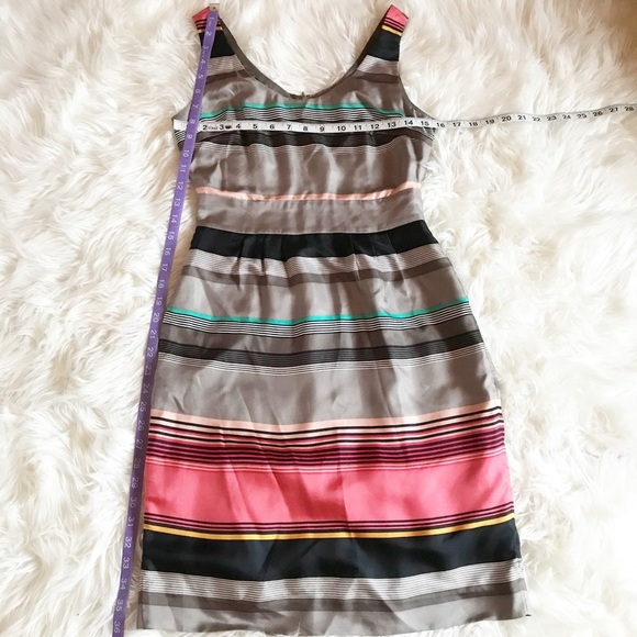 Banana Republic Silk Striped Casey Sheath Dress - Picture 4 of 8
